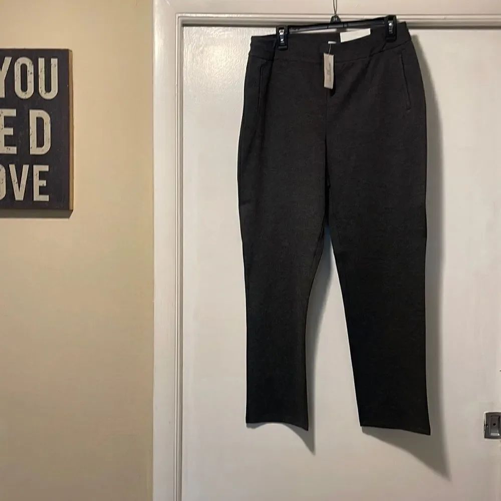 NWT Cato slim fit pants grey large